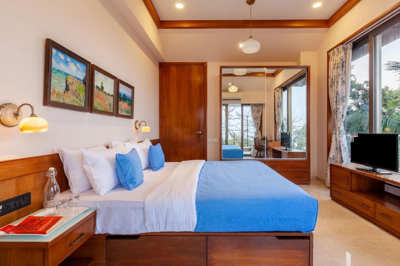 The Blue Horizon By Stayvista - Featuring A Beach-View Villa With A Swimming Pool, Indoor Games, And A Relaxing Balcony Alībāg Exterior foto